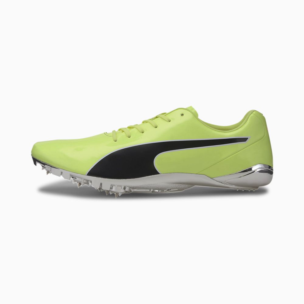 Puma evoSPEED Electric 8 Férfi Szöges Cipő - Sárga/Fekete ( Hungary - OEYBX2386 )